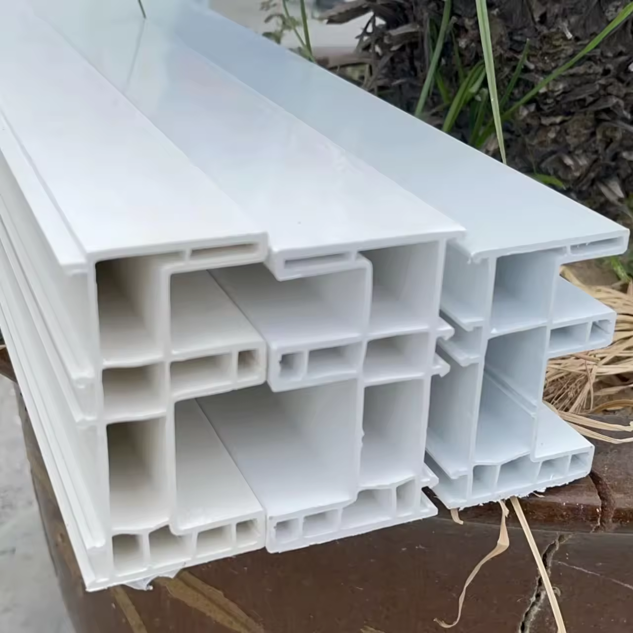 Freshly Extruded uPVC Profiles